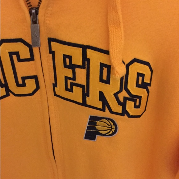 🏀NBA Men’s Indiana Pacers Zip Up Hoodie. - Picture 3 of 5